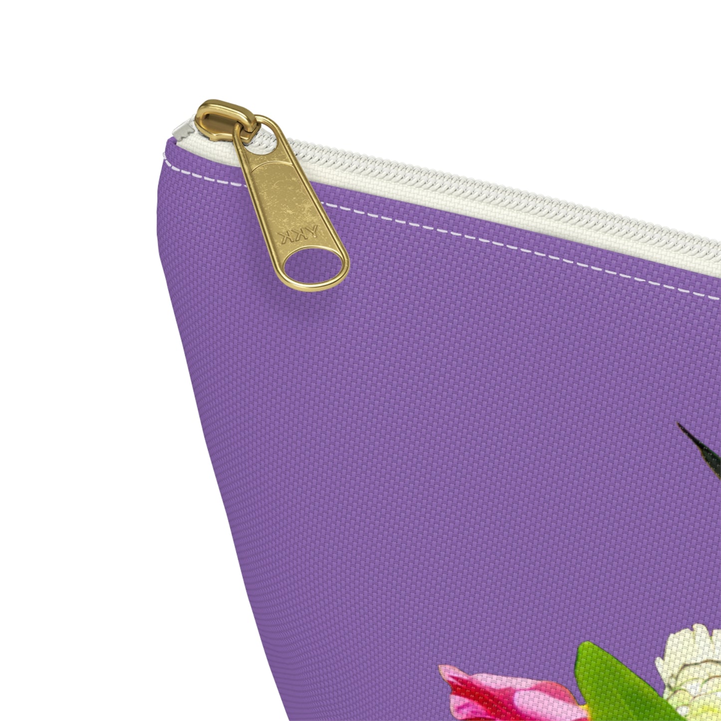 Hummingbird Wings Up Day Purple Accessory Pouch w T-bottom