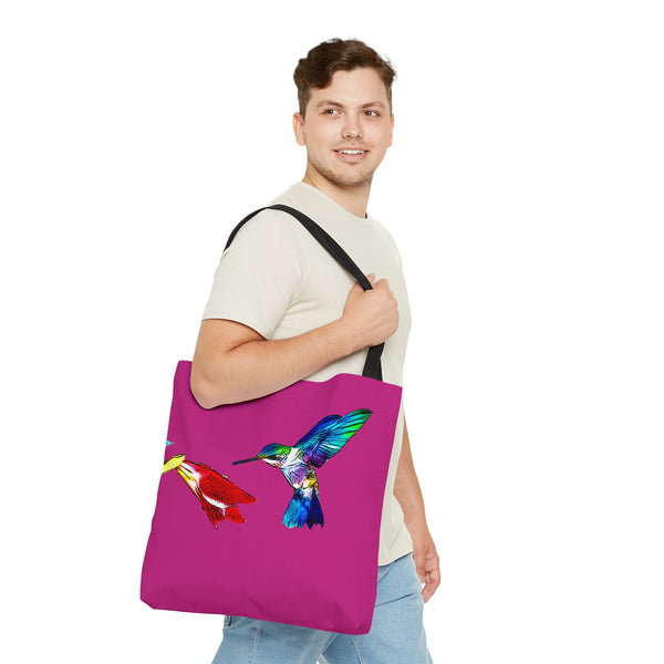 Hummingbird Sweet Neat Pink Tote Bag (AOP 1)