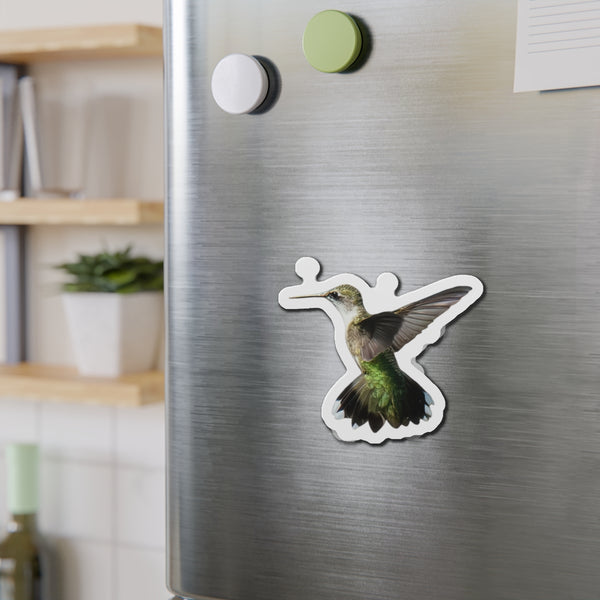 Hummingbird Alert Die-Cut Magnets