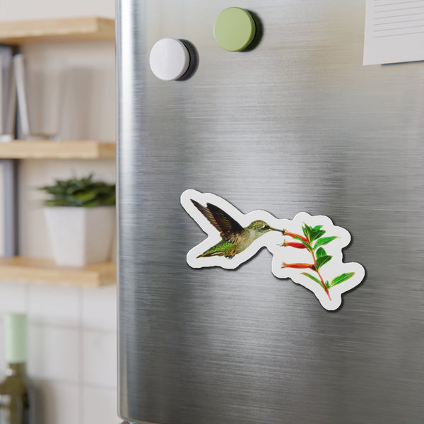 Hummingbird Simple Nibble Die-Cut Magnets