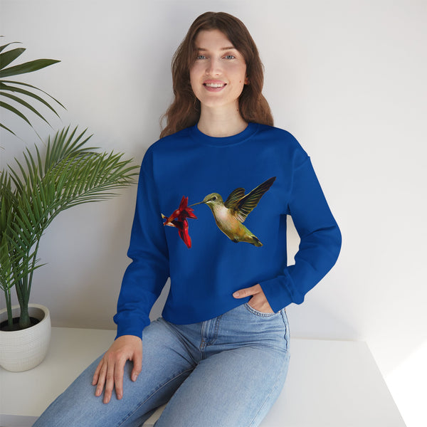 Hummingbird Proud Unisex Heavy Blend™ Crewneck Sweatshirt