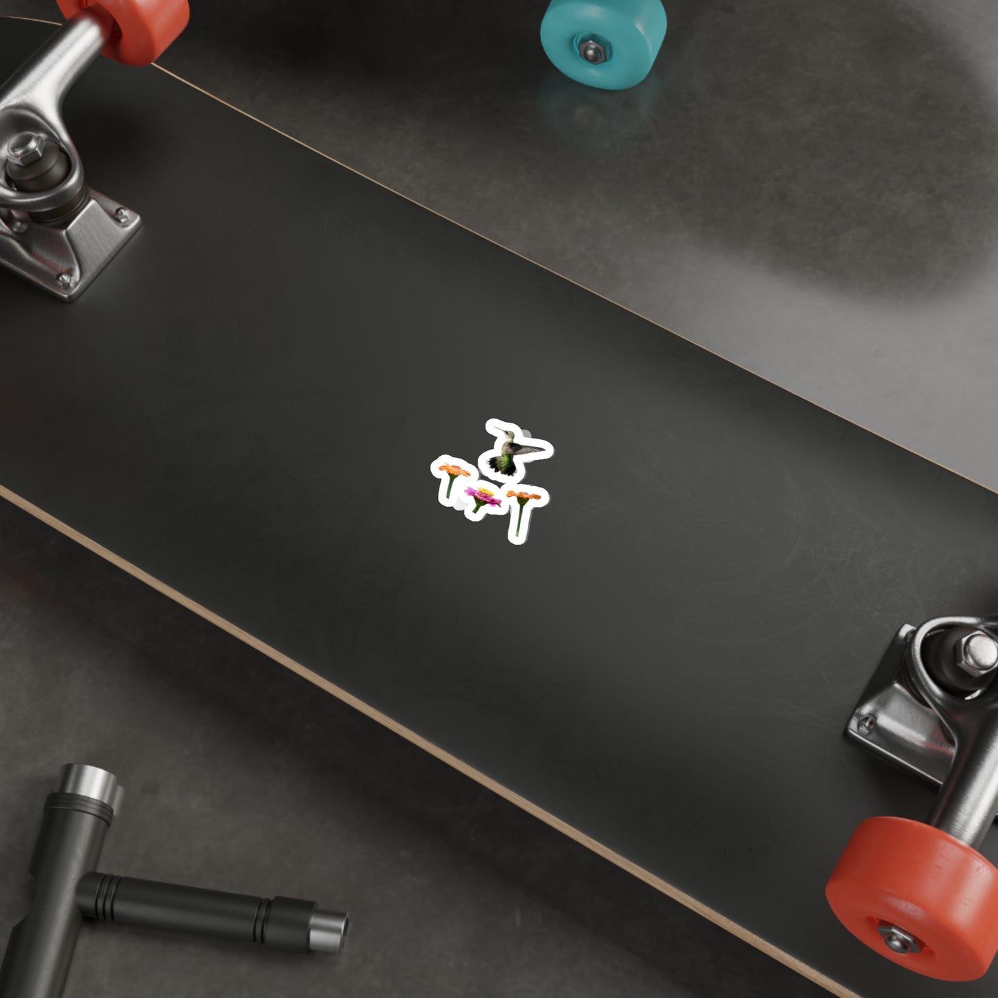 Hummingbird Rising Die-Cut Stickers