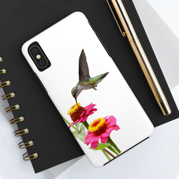 Hummingbird Zinnia WonderTough Phone Cases /