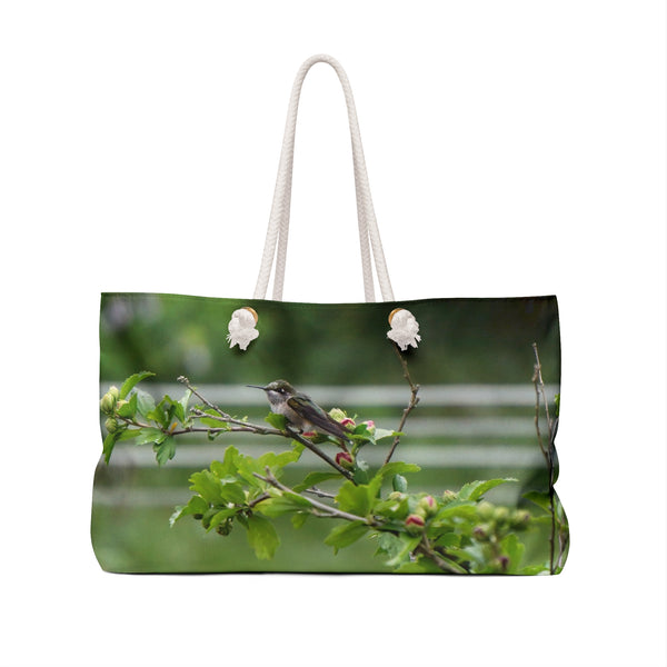 Beautiful Bud Hummingbird Weekender Bag 1