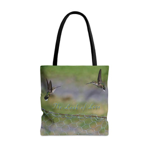 Look of Love Hummingbird Tote