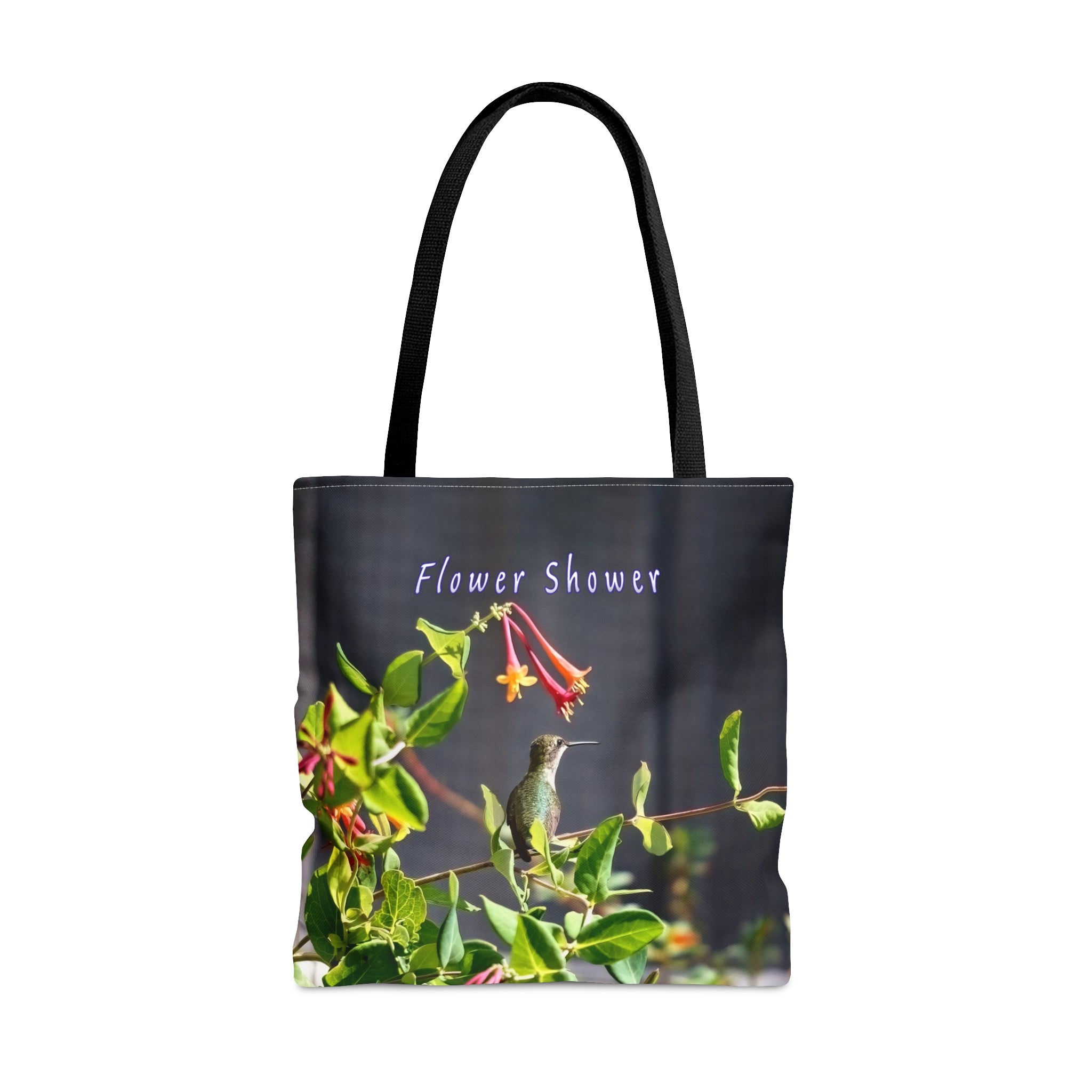 Flower Shower Hummingbird Tote