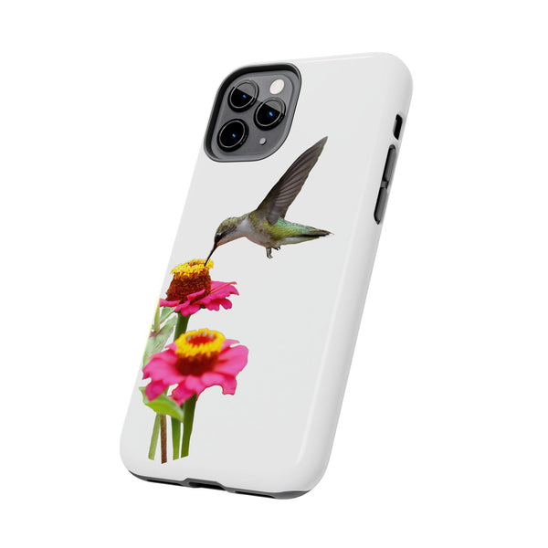 Hummingbird Zinnia WonderTough Phone Cases /