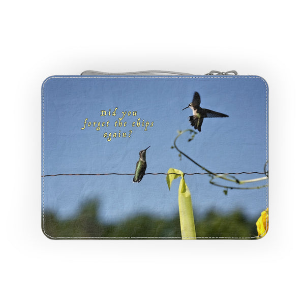 Forget the Chips Hummingbird Lunch Bag