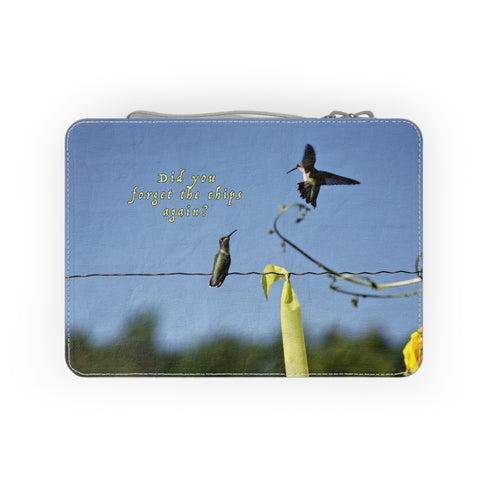 Forget the Chips Hummingbird Lunch Bag