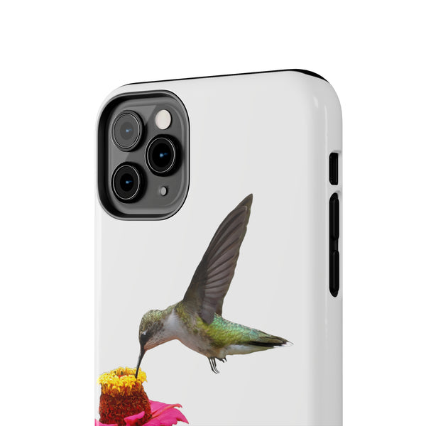 Hummingbird Zinnia WonderTough Phone Cases