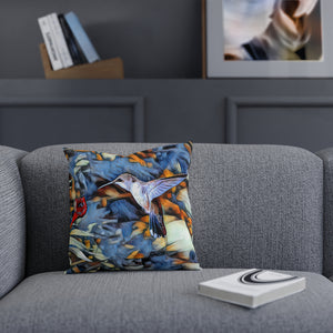 Hummingbird Pointed Wings Cushion