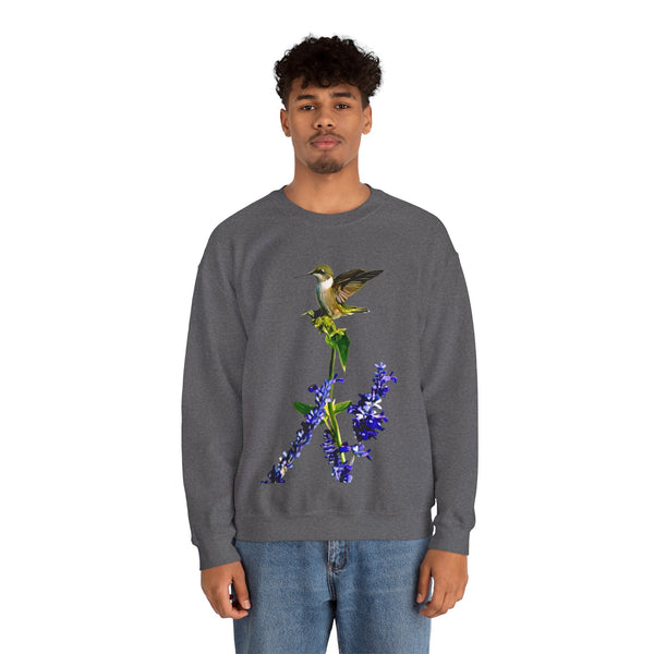 Hummingbird Lookout Unisex Heavy Blend™ Crewneck Sweatshirt