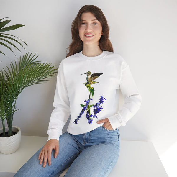 Hummingbird Lookout Unisex Heavy Blend™ Crewneck Sweatshirt