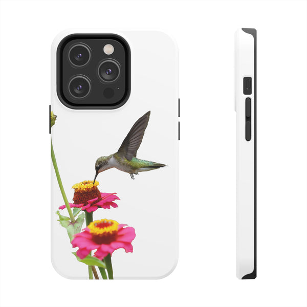 Hummingbird Zinnia WonderTough Phone Cases