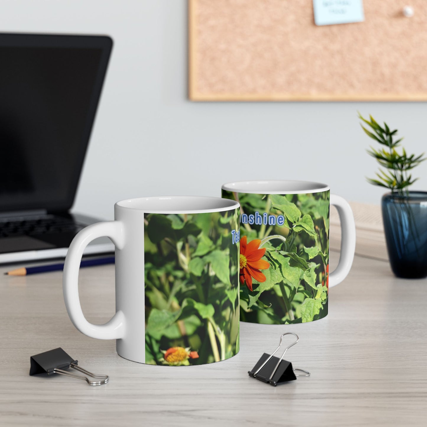 Sunshine Taste Hummingbird Ceramic Mug 11oz