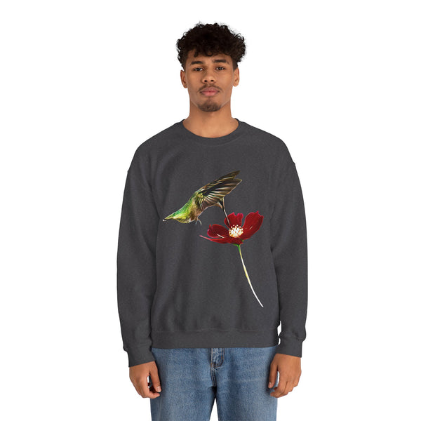 Hummingbird Stretch Unisex Heavy Blend™ Crewneck Sweatshirt