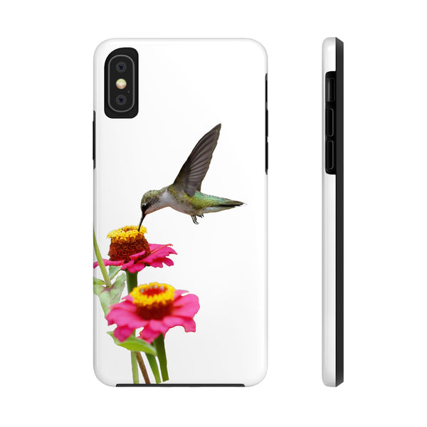 Hummingbird Zinnia WonderTough Phone Cases /