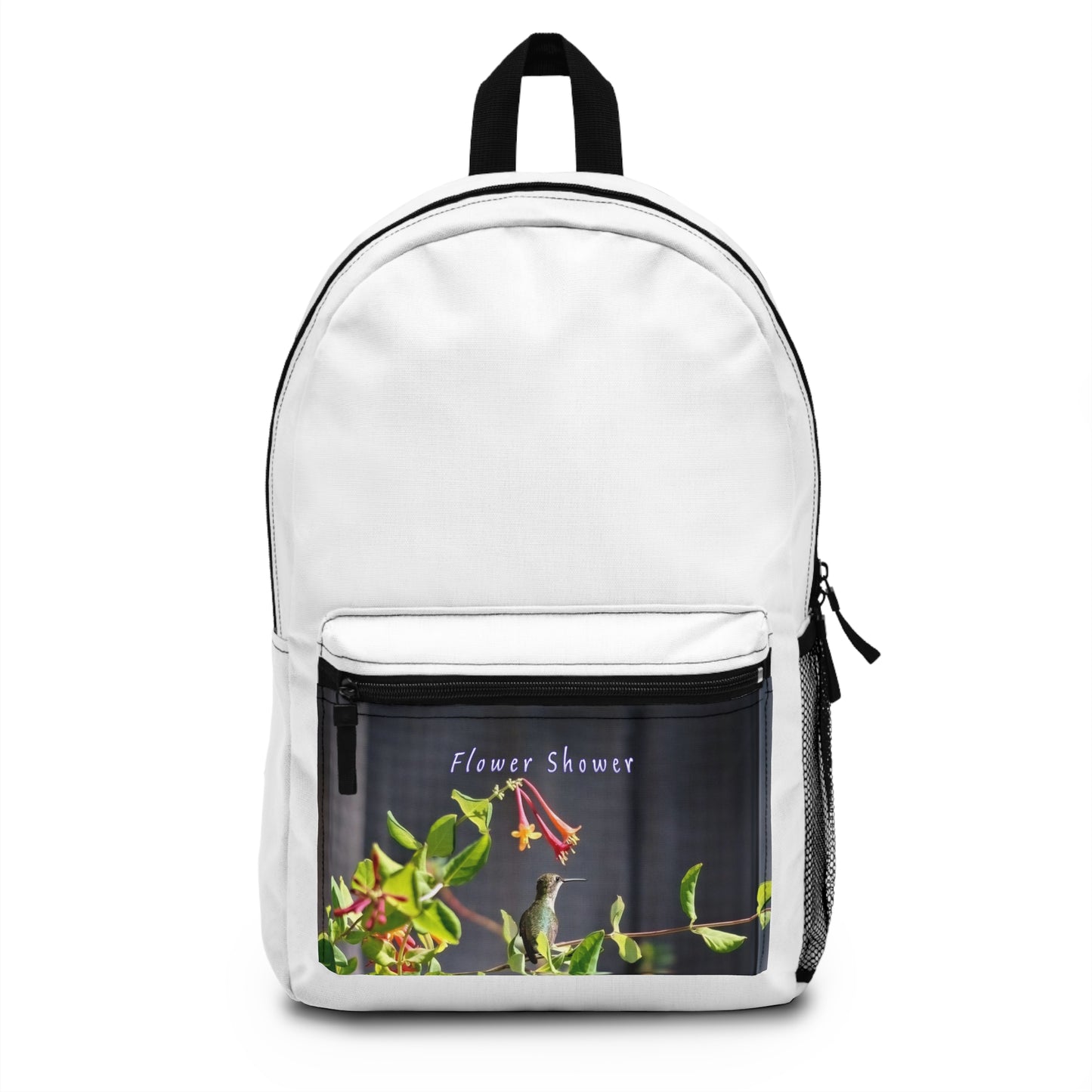 Flower Shower Hummingbird Backpack