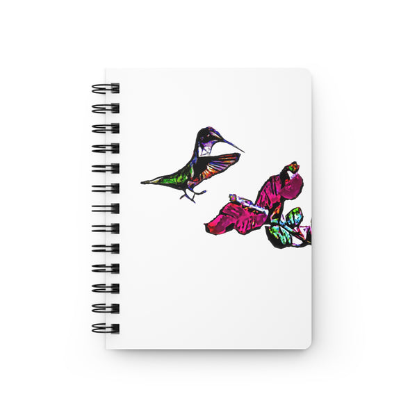 Hummingbird Bounce Spiral Bound Journal