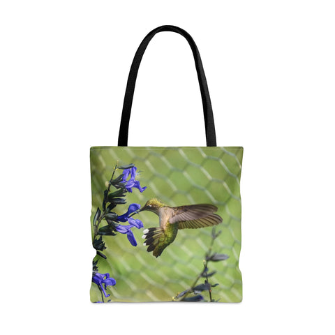 000 Violet Twist Hummingbird Tote
