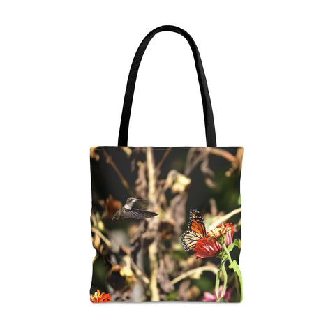 Sharing Petals Hummingbird Tote