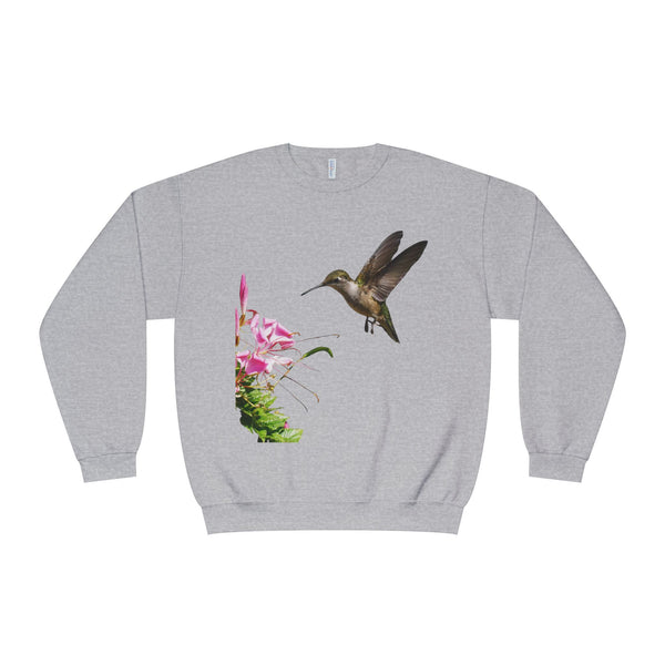 Hummingbird Frills Unisex NuBlend® Crewneck Sweatshirt