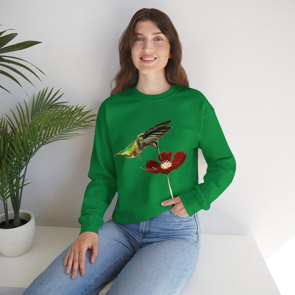 Hummingbird Stretch Unisex Heavy Blend™ Crewneck Sweatshirt