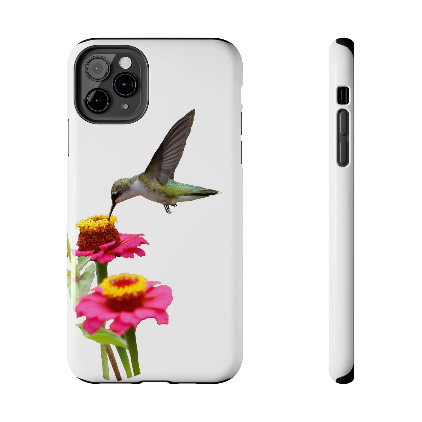 Hummingbird Zinnia WonderTough Phone Cases /