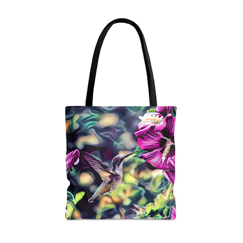 Purple Flight Tote Bag (AOP)