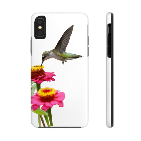 Hummingbird Zinnia WonderTough Phone Cases