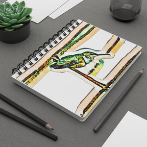 Hummingbird Gaze Spiral Bound Journal