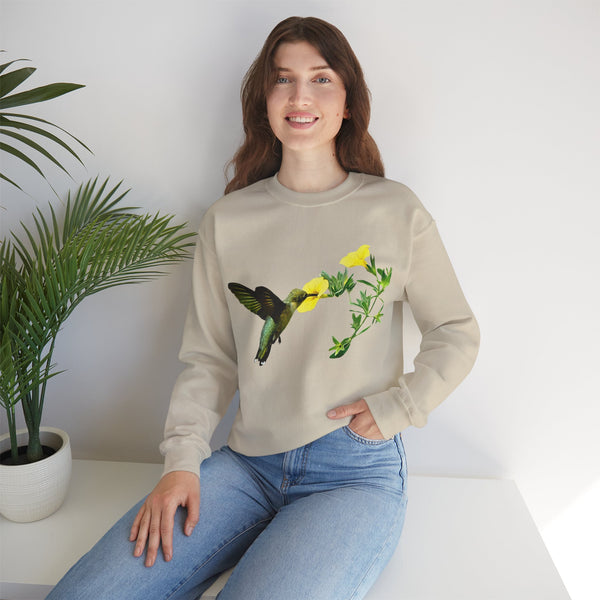 Hummingbird Glory Unisex Heavy Blend™ Crewneck Sweatshirt