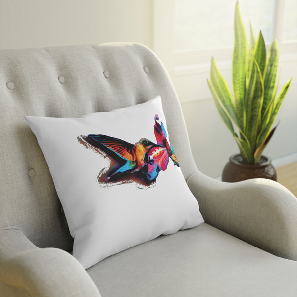 Hummingbird Landing Cushion