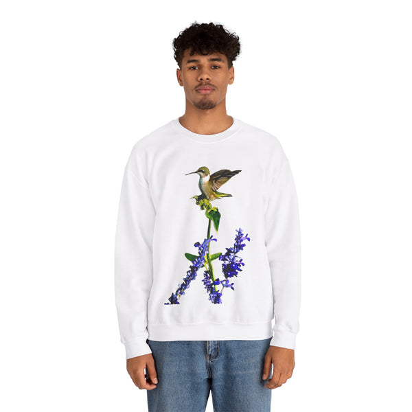 Hummingbird Lookout Unisex Heavy Blend™ Crewneck Sweatshirt