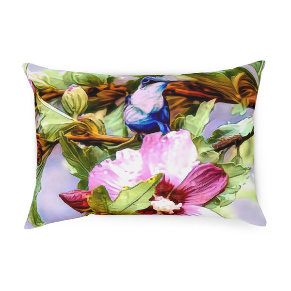 Hummingbird Heaven Drops Cushion