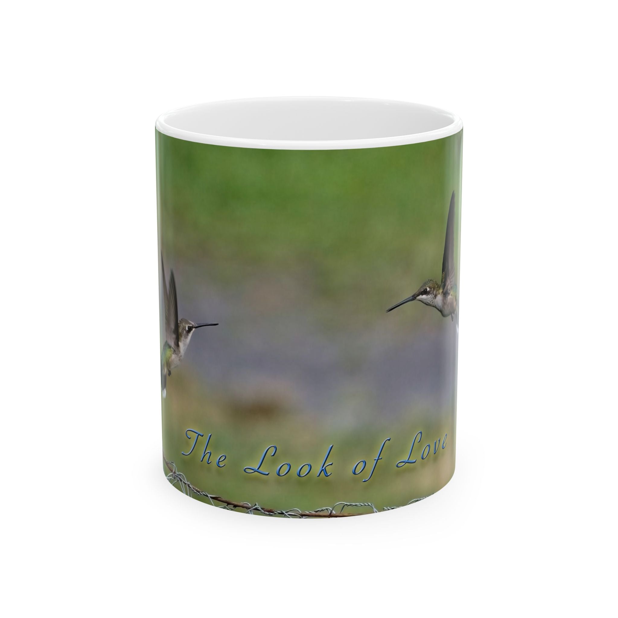 Look of Love Hummingbird Ceramic Mug 11oz