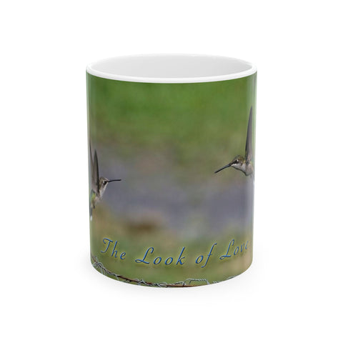 Look of Love Hummingbird Ceramic Mug 11oz
