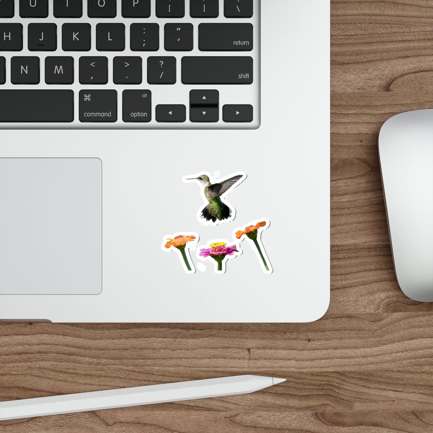 Hummingbird Rising Die-Cut Stickers