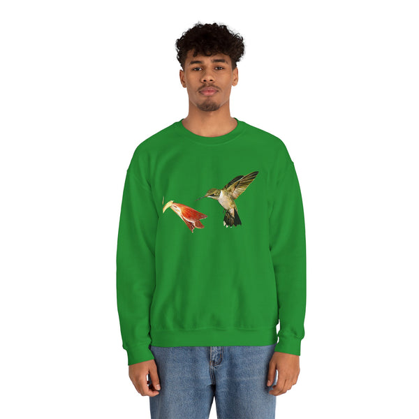 Hummingbird Slim Unisex Heavy Blend™ Crewneck Sweatshirt