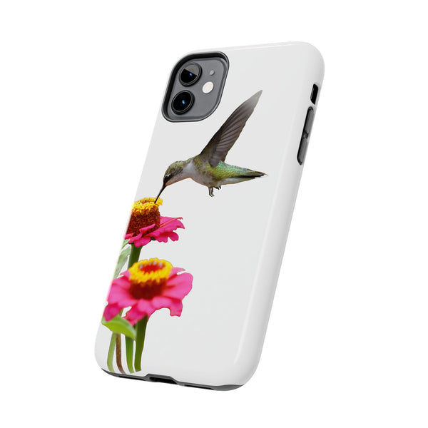 Hummingbird Zinnia WonderTough Phone Cases