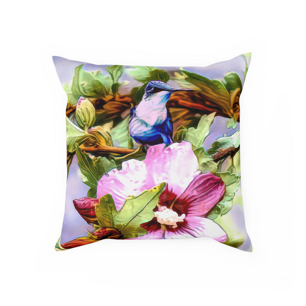 Hummingbird Heaven Drops Cushion