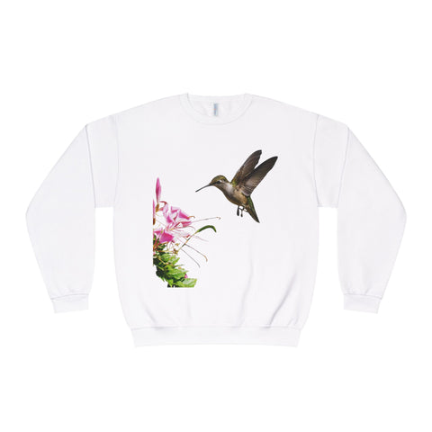Hummingbird Frills Unisex NuBlend® Crewneck Sweatshirt