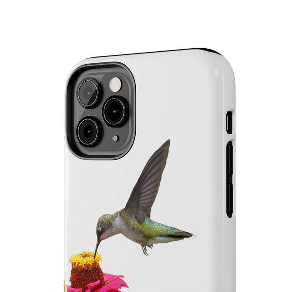 Hummingbird Zinnia WonderTough Phone Cases