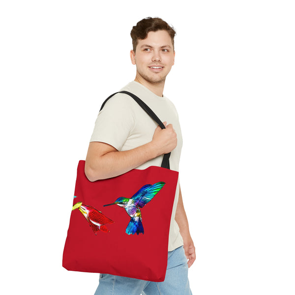 Hummingbird Sweet Red Tote Bag (AOP 1)