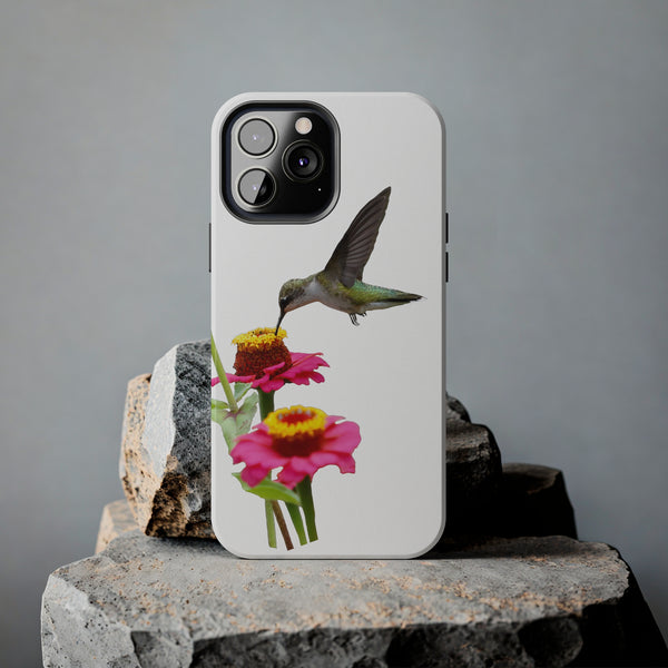 Hummingbird Zinnia WonderTough Phone Cases