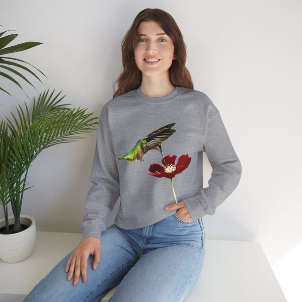 Hummingbird Stretch Unisex Heavy Blend™ Crewneck Sweatshirt