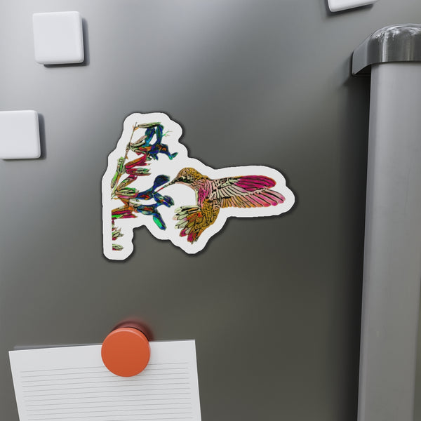 Hummingbird Twist Die-Cut Magnets