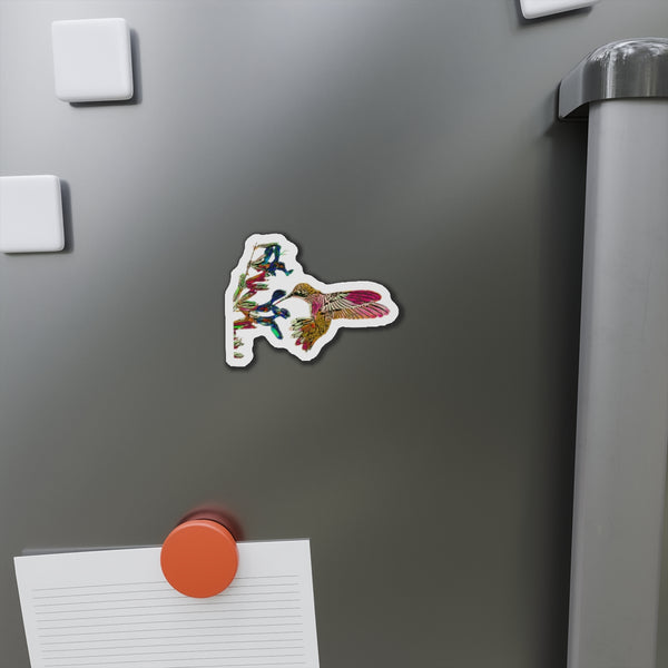 Hummingbird Twist Die-Cut Magnets