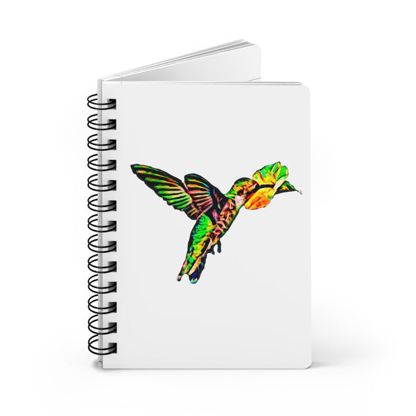 Hummingbird Emerald Sip Spiral Bound Journal