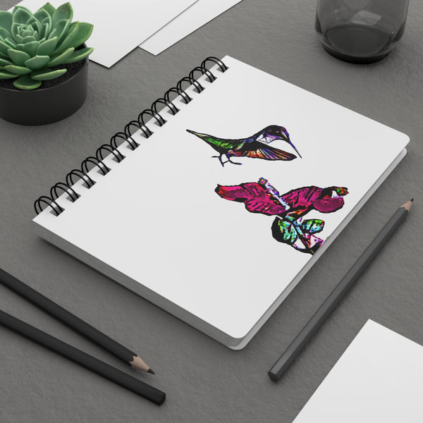 Hummingbird Bounce Spiral Bound Journal